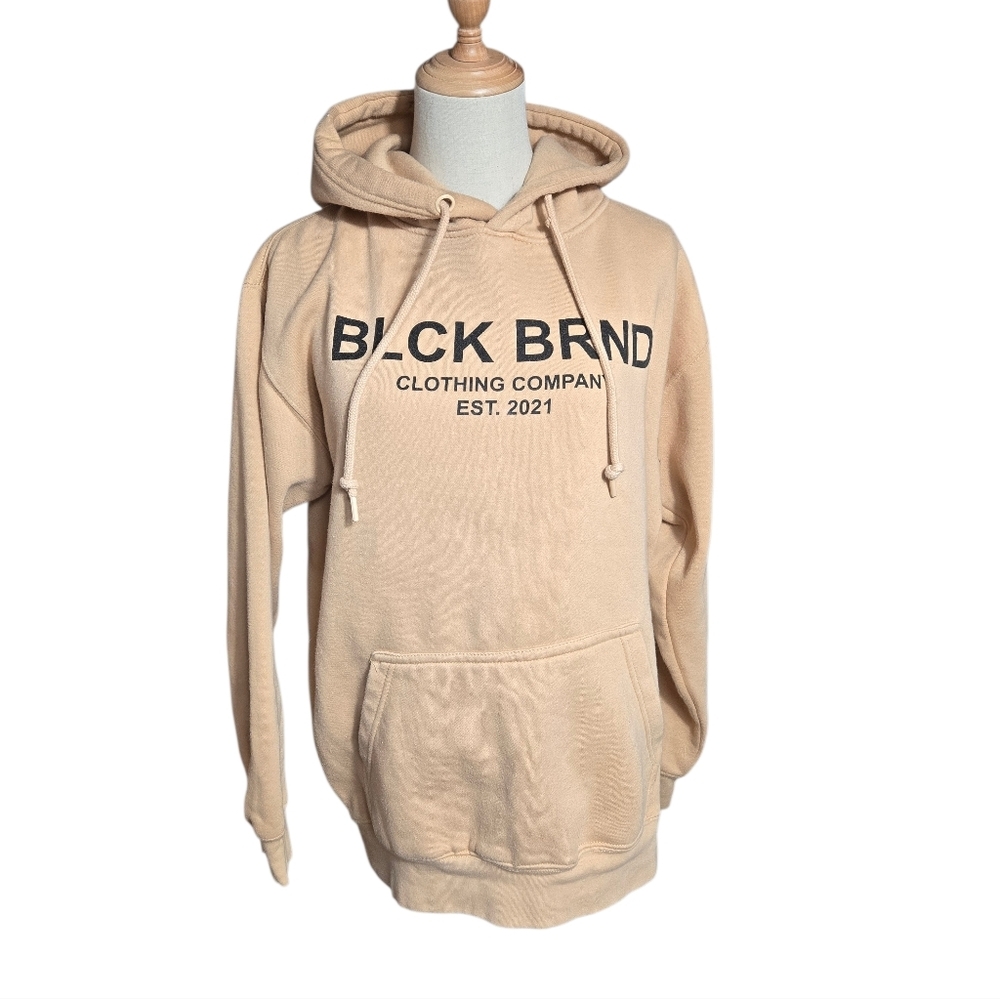 Blk Brand Tan Logo Sweatshirt Hoodie